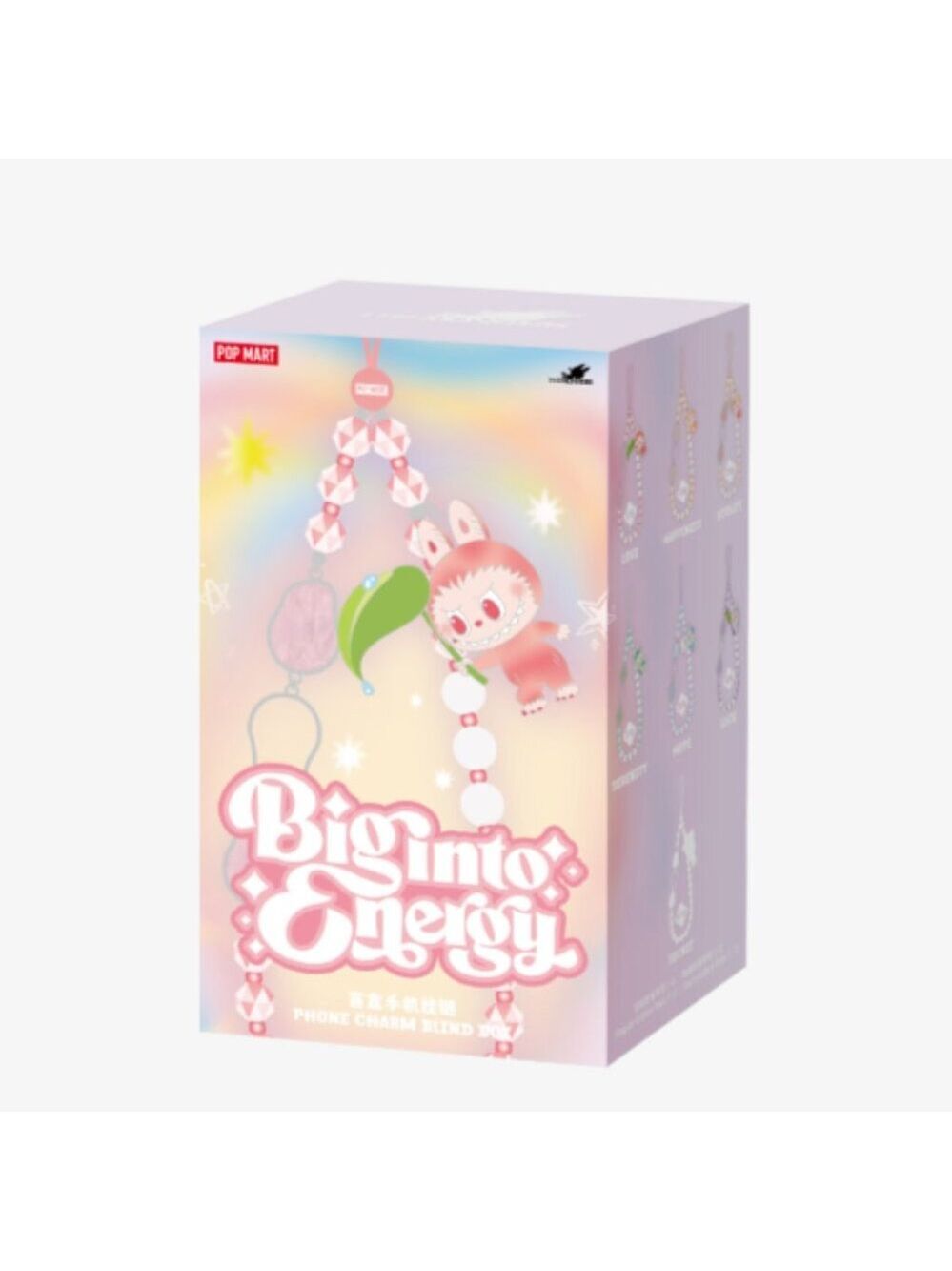PopMart Labubu Big into Energy PHONE CHARM -- Sealed Blind Box